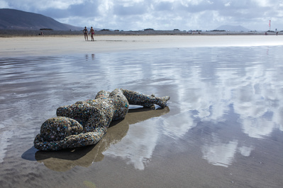 Micro Plastic, Famara, Lanzarote, 2017