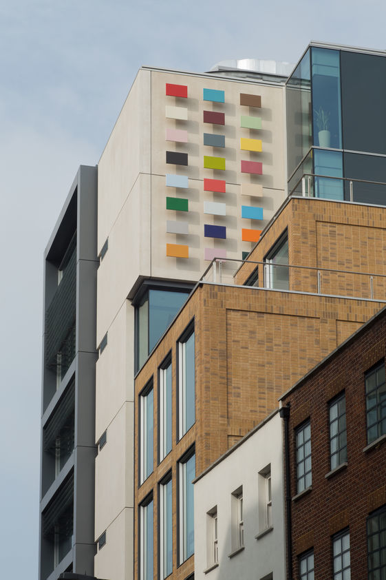 Duke Street Colour Chart, 2013 by Alison Turnbull © Alison Turnbull. All Rights Reserved, DACS/Artimage 2018. Photo: Peter White Duke Street Colour Chart, 2013