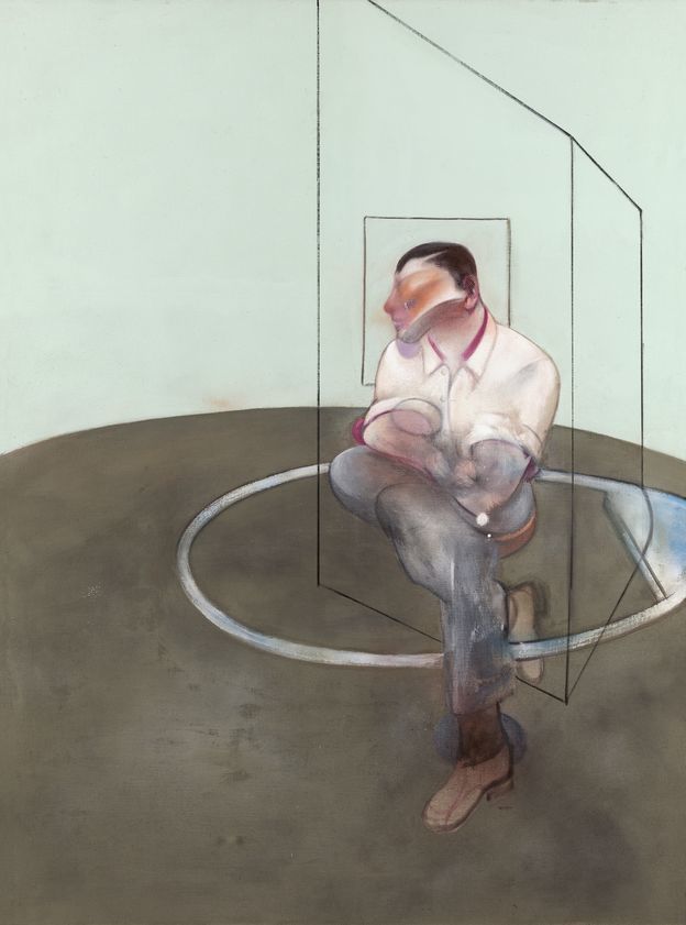 Three Studies for a Portrait of John Edwards, 1984 (right panel) by Francis Bacon © The Estate of Francis Bacon. All rights reserved, DACS/Artimage 2018. Photo: Prudence Cuming Associates Ltd Three Studies for a Portrait of John Edwards, 1984 (right panel)