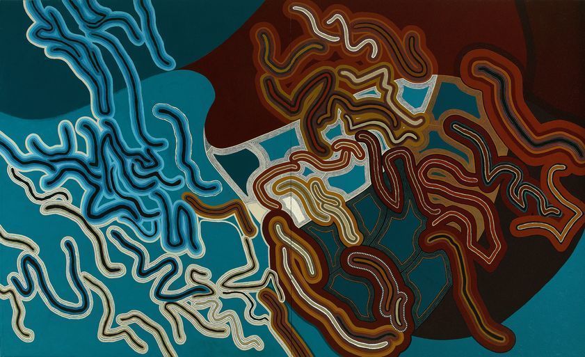 Evolving Boundaries, 2006 by John Hitchens © John Hitchens. All rights reserved, DACS/Artimage 2017. Photo: Glynn Clarkson Evolving Boundaries, 2006