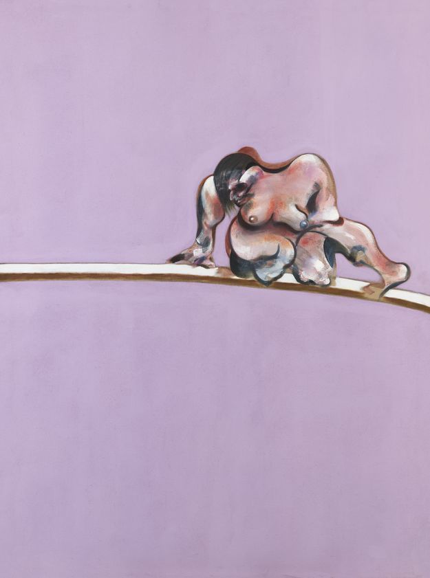 Triptych – Studies of the Human Body, 1970 (right panel) by Francis Bacon © The Estate of Francis Bacon. All rights reserved, DACS/Artimage 2018. Photo: Prudence Cuming Associates Ltd Triptych – Studies of the Human Body, 1970 (right panel)