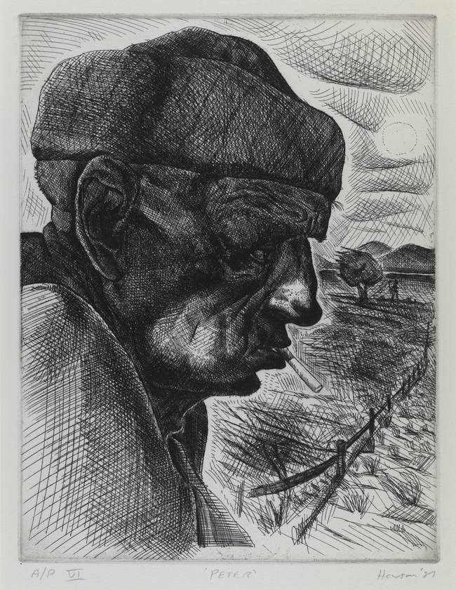 Peter, 1987 by Peter Howson © Peter Howson. All rights reserved, DACS/Artimage 2018. Image: © British Council Peter, 1987