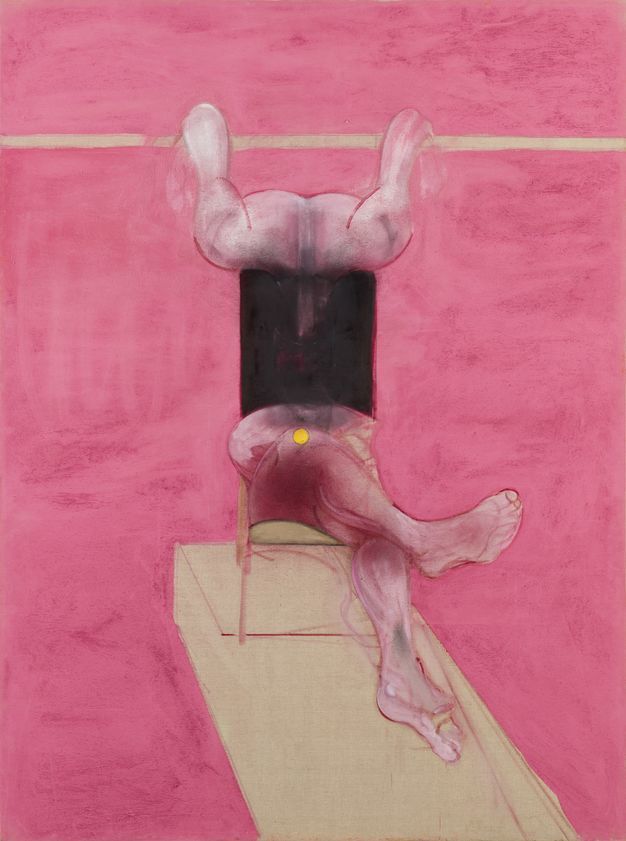 ‘Seated Figure’, c.1984 by Francis Bacon © The Estate of Francis Bacon. All rights reserved, DACS/Artimage 2018. Photo: Prudence Cuming Associates Ltd ‘Seated Figure’, c.1984