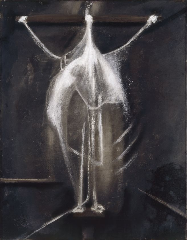 Crucifixion, 1933 by Francis Bacon © The Estate of Francis Bacon. All rights reserved, DACS/Artimage 2018. Photo: Prudence Cuming Associates Ltd Crucifixion, 1933