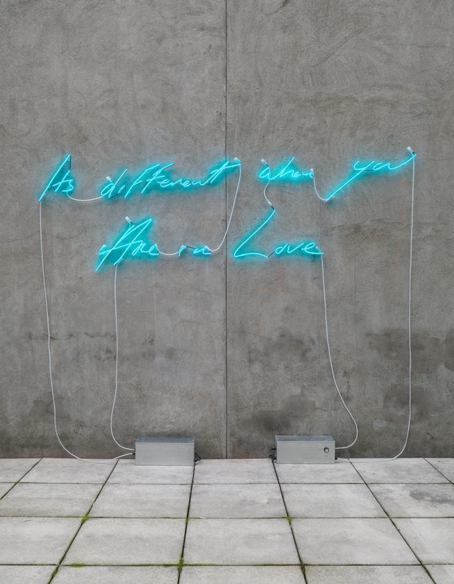 Its different when you Are in Love, 2016 by Tracey Emin © Tracey Emin. All rights reserved, DACS/Artimage 2018 Its different when you Are in Love, 2016