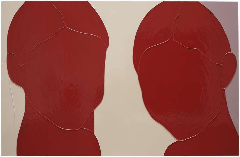 Two Girls, 2009 by Gary Hume © Gary Hume. All rights reserved, DACS/Artimage 2018. Photo: Steve White Two Girls, 2009