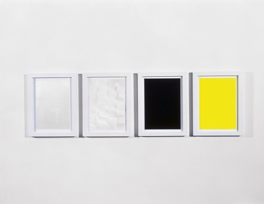 Work No. 344, Four drawings, 2004 by Martin Creed © Martin Creed. All Rights Reserved, DACS/Artimage 2018. Photo: Goswin Schwendinger Work No. 344, Four drawings, 2004