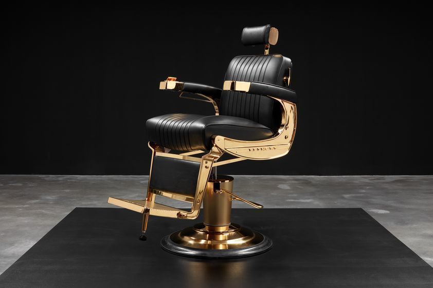 The Barber's Chair, 2017 by Faisal Abdu'Allah © Faisal Abdu'Allah. All Rights Reserved, DACS/Artimage 2018. Image courtesy Autograph ABP. Photo: Ben Reeves The Barber's Chair, 2017