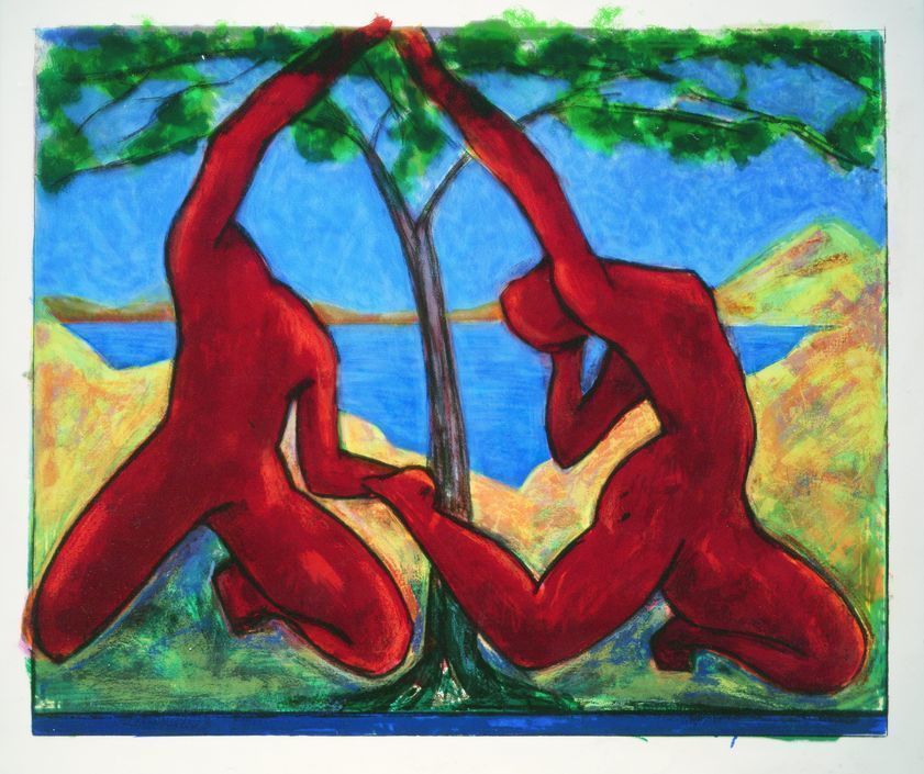Seasons - Summer, 1985 by Ivor Abrahams © The Estate of Ivor Abrahams. All rights reserved. DACS/Artimage 2018. Photo: Etienne Abrahams Seasons - Summer, 1985