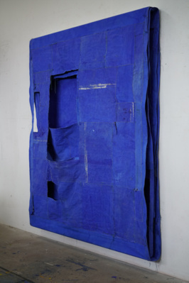 Purfleet Blue Flat Painting, 2018