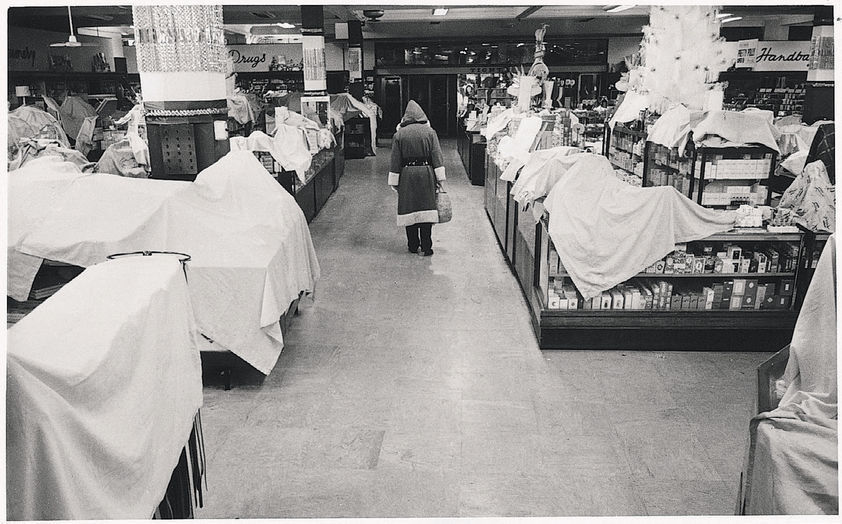 Father Christmas, Wolverhampton, 1966 by Paul Hill © Paul Hill. All Rights Reserved, DACS/Artimage 2018 Father Christmas, Wolverhampton, 1966