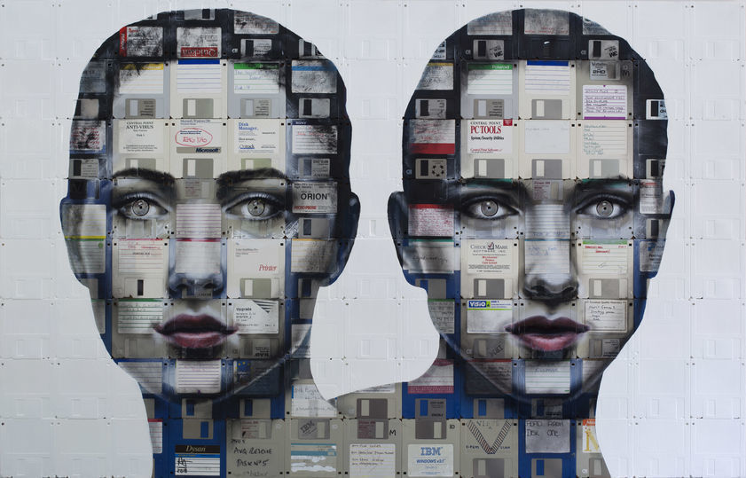 Combination 1, 2018 by Nick Gentry © Nick Gentry. All Rights Reserved, DACS/Artimage 2018 Combination 1, 2018