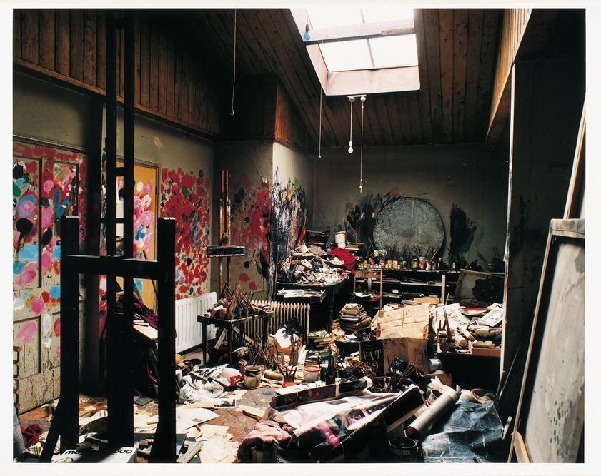 Francis Bacon's 7 Reece Mews studio, London 1998 by Francis Bacon © The Estate of Francis Bacon. All rights reserved, DACS/Artimage 2018. Photo: Perry Ogden Francis Bacon's 7 Reece Mews studio, London 1998