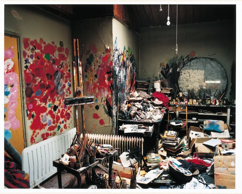 Francis Bacon's 7 Reece Mews studio, London 1998 by Francis Bacon © The Estate of Francis Bacon. All rights reserved, DACS/Artimage 2018. Photo: Perry Ogden Francis Bacon's 7 Reece Mews studio, London 1998