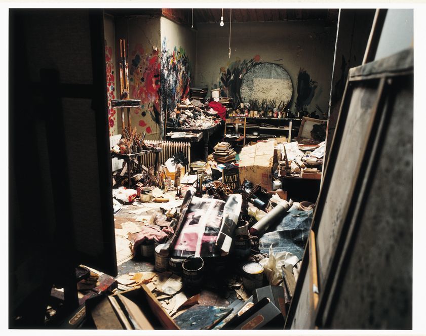 Francis Bacon's 7 Reece Mews studio, London 1998 by Francis Bacon © The Estate of Francis Bacon. All rights reserved, DACS/Artimage 2018. Photo: Perry Ogden Francis Bacon's 7 Reece Mews studio, London 1998