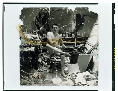 George Dyer Seated in Underwear in Francis Bacon's Studio, c...