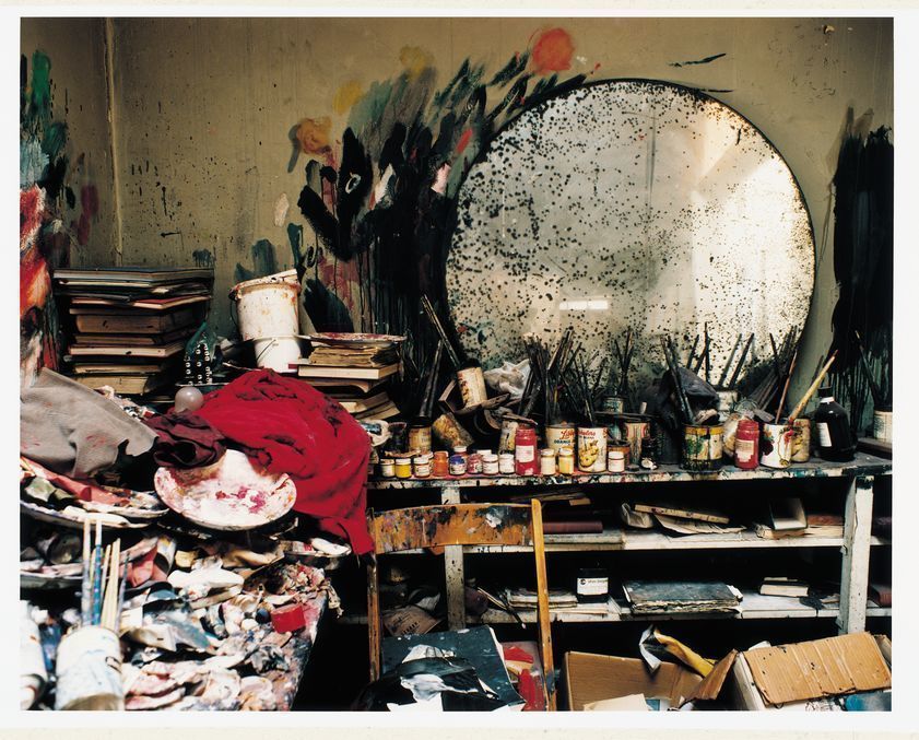 Francis Bacon's 7 Reece Mews studio, London 1998 by Francis Bacon © The Estate of Francis Bacon. All rights reserved, DACS/Artimage 2018. Photo: Perry Ogden Francis Bacon's 7 Reece Mews studio, London 1998