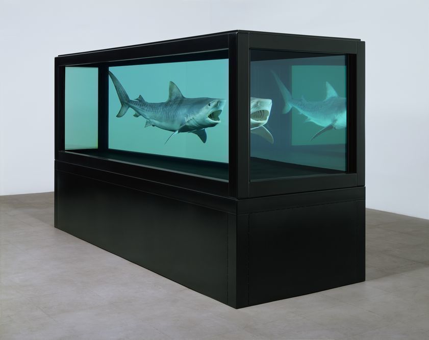 The Kingdom, 2008 (three-quarter view) by Damien Hirst © Damien Hirst and Science Ltd. All rights reserved, DACS/Artimage 2018. Photo: Prudence Cuming Associates Ltd The Kingdom, 2008 (three-quarter view)