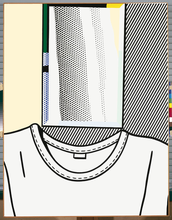Self-Portrait, 1978 by Roy Lichtenstein © Estate of Roy Lichtenstein/DACS/Artimage 2018 Self-Portrait, 1978