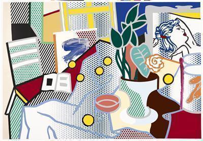 Interior with Painting of Reclining Nude (Study), 1997