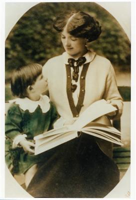 Francis Bacon with his Mother, c. 1913