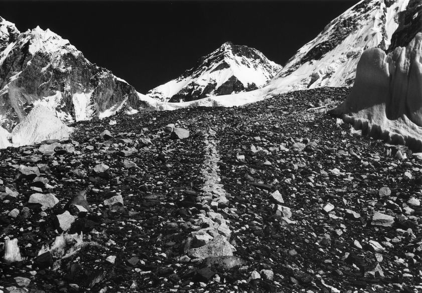 A Line in the Himalayas, 1975 by Richard Long © Richard Long. All Rights Reserved, DACS/Artimage 2018. Photo: Richard Long A Line in the Himalayas, 1975