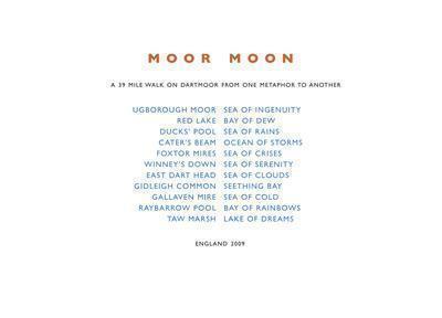 Moor Moon, 2009