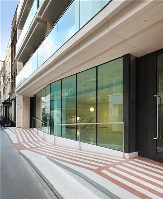 Paving, Newman Street, London, 2012