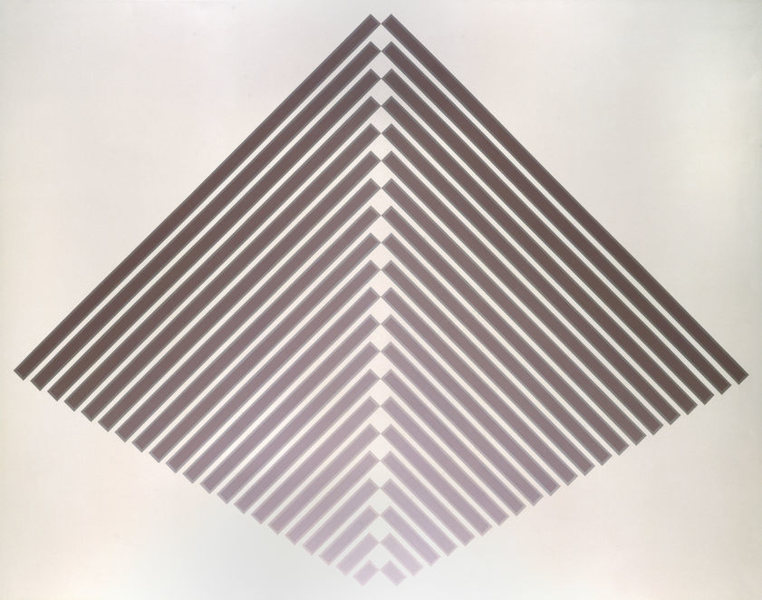 Vault, 1986 by Tess Jaray © Tess Jaray. All Rights Reserved, DACS/Artimage 2018. Photo: Sam Roberts Vault, 1986