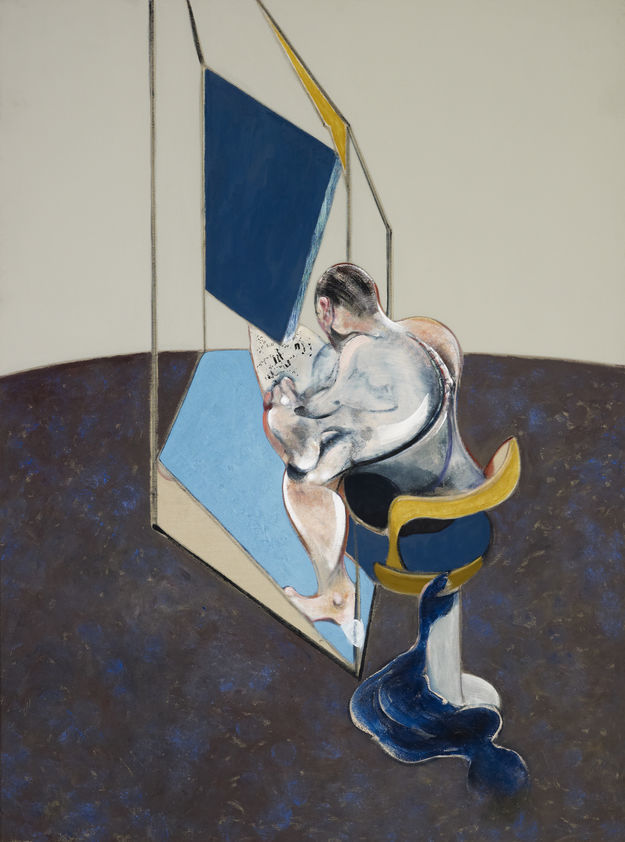 Three Studies of the Male Back, 1970 (centre panel) by Francis Bacon © The Estate of Francis Bacon. All rights reserved, DACS/Artimage 2018. Photo: Prudence Cuming Associates Ltd Three Studies of the Male Back, 1970 (centre panel)