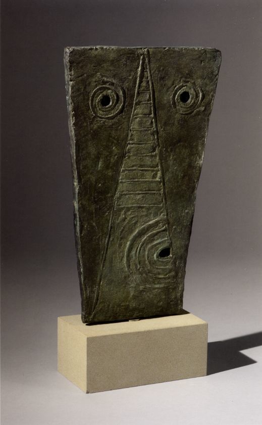 Mask, 1946 by William Turnbull © Estate of William Turnbull. All rights reserved, DACS/Artimage 2018. Photo: Prudence Cuming Associates Ltd Mask, 1946