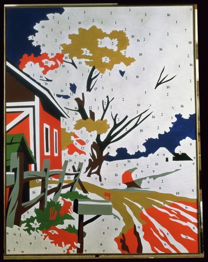 Do It Yourself, 1962 by Andy Warhol © The Andy Warhol Foundation for the Visual Arts, Inc. / DACS/Artimage 2018 Do It Yourself, 1962