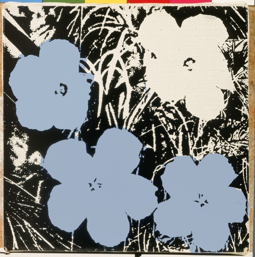 Flowers, 1965 by Andy Warhol © The Andy Warhol Foundation for the Visual Arts, Inc. / DACS/Artimage 2018 Flowers, 1965