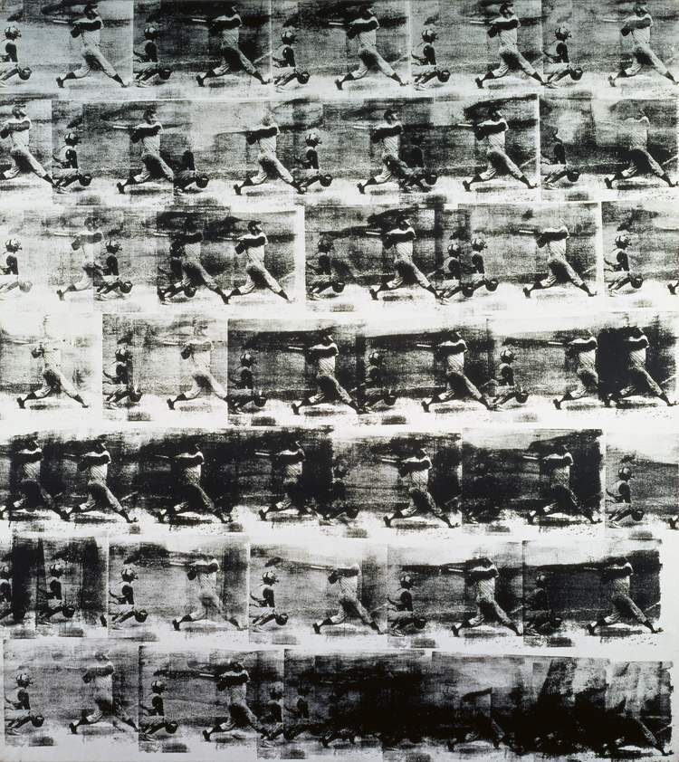 Baseball, 1962 by Andy Warhol © The Andy Warhol Foundation for the Visual Arts, Inc. / DACS/Artimage 2018 Baseball, 1962