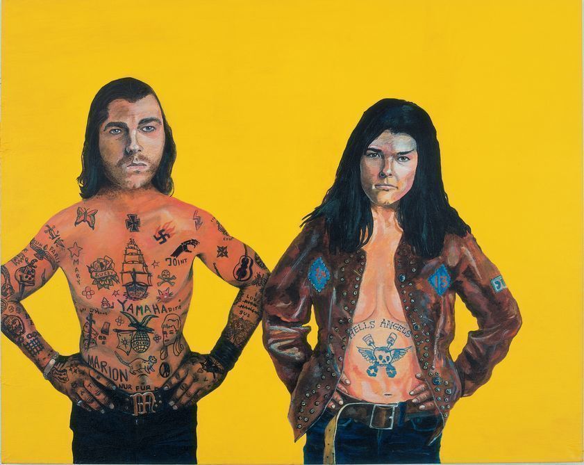 Don't Fuck with the Blackheads, 1998 by Tim Noble and Sue Webster © Tim Noble and Sue Webster. All Rights Reserved, DACS/Artimage 2018. Photo: Andy Keate Don't Fuck with the Blackheads, 1998