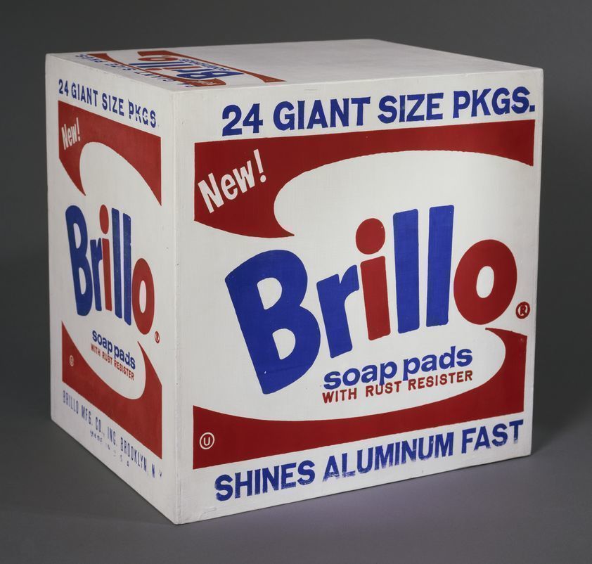 Brillo Box, 1964 by Andy Warhol © The Andy Warhol Foundation for the Visual Arts, Inc. / DACS/Artimage 2018 Brillo Box, 1964
