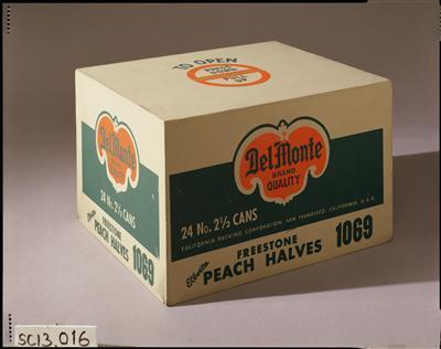 Del Monte Peach Halves, 1964
