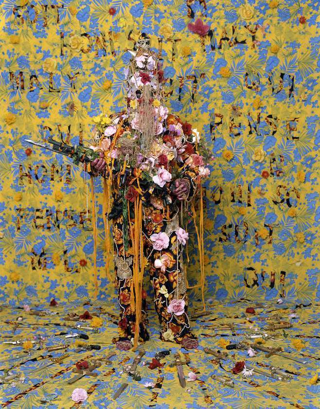 Congo Man, 2007 by Hew Locke © Hew Locke. All rights reserved, DACS/Artimage 2018. Photo: Rik Pinkcombe Congo Man, 2007