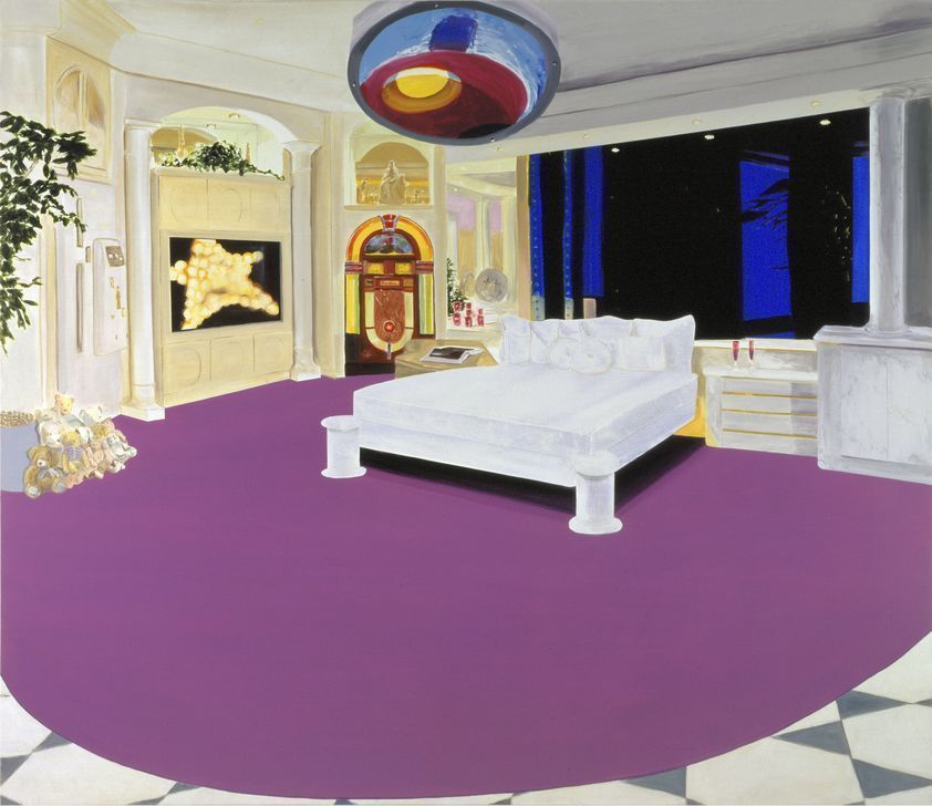 Neverland, 1999 by Dexter Dalwood © Dexter Dalwood. All Rights Reserved, DACS/Artimage 2018. Photo: FXP Photography Neverland, 1999