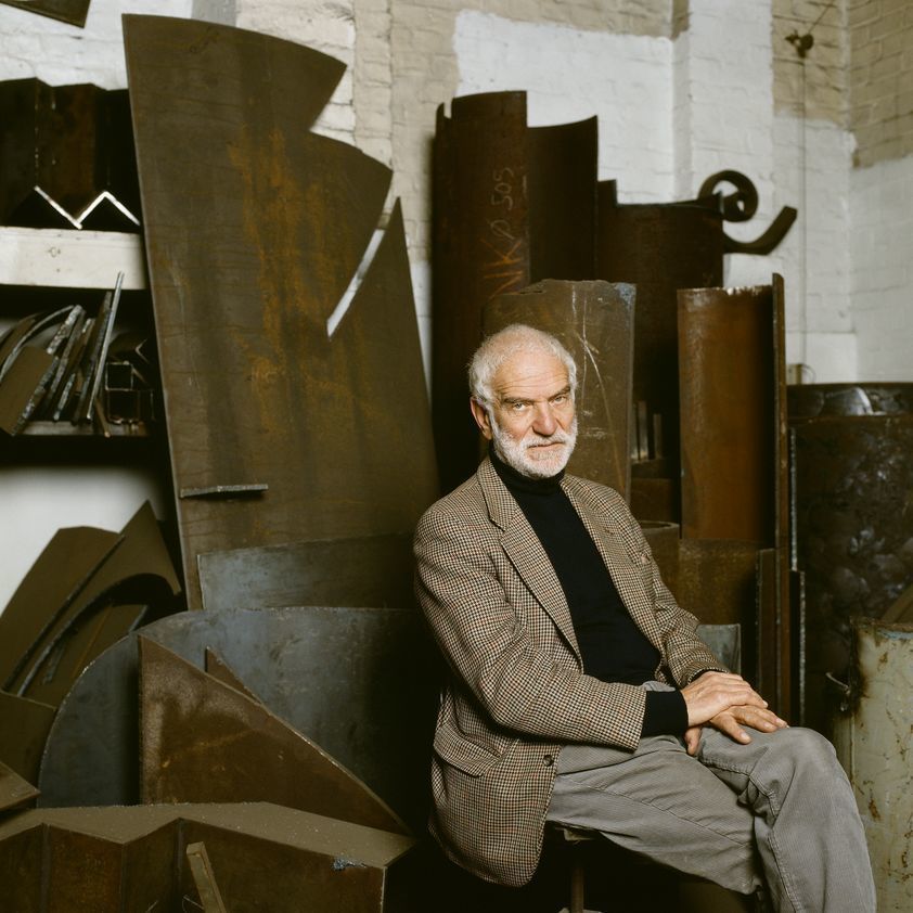 Sir Anthony Caro, 1992 by Nicholas Sinclair © Nicholas Sinclair. All rights reserved, DACS/Artimage 2018 Sir Anthony Caro, 1992