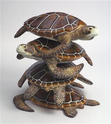 Large Field Array: Stack of Turtles (detail of 52/300), 2006...