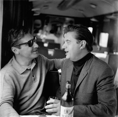 Francis Bacon and George Dyer on the Orient Express to Athen...