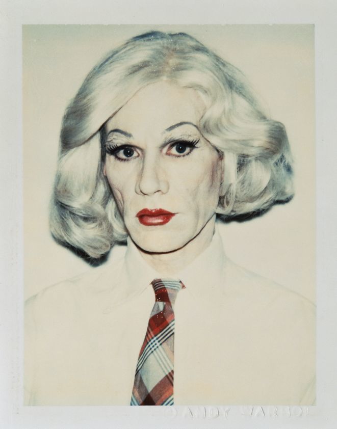 Self-Portrait in Drag, 1981 by Andy Warhol © The Andy Warhol Foundation for the Visual Arts, Inc. / DACS/Artimage 2018 Self-Portrait in Drag, 1981