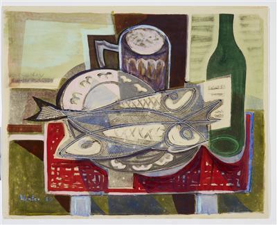 Still Life with Herrings, 1950