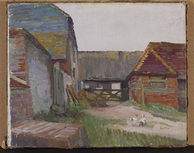 Cow Stalls, 1942