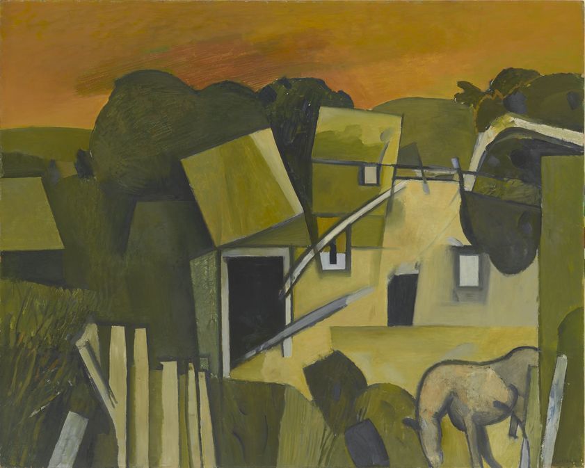 September, 1956 by Keith Vaughan © The Estate of Keith Vaughan. All Rights Reserved, DACS/Artimage 2018. Image: © Arts Council Collection, Southbank Centre September, 1956
