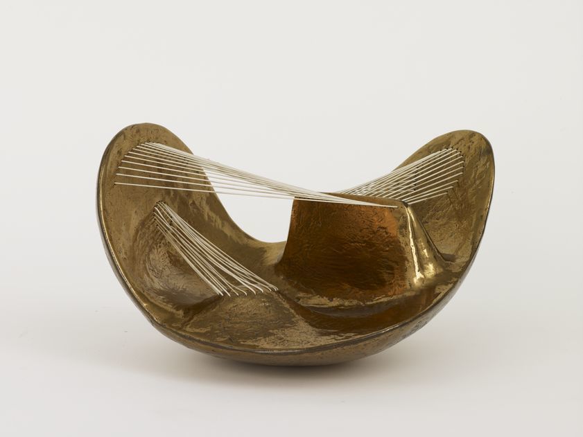 Stringed Figure, 1938 by Henry Moore © The Henry Moore Foundation. All Rights Reserved, DACS/Artimage 2018. Image: © Arts Council Collection, Southbank Centre Stringed Figure, 1938