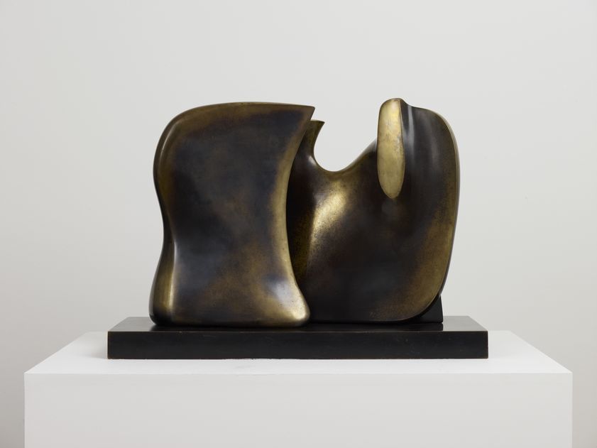 Working Model for Knife Edge Two Piece, 1962 by Henry Moore © The Henry Moore Foundation. All Rights Reserved, DACS/Artimage 2018. Image: © Arts Council Collection, Southbank Centre Working Model for Knife Edge Two Piece, 1962