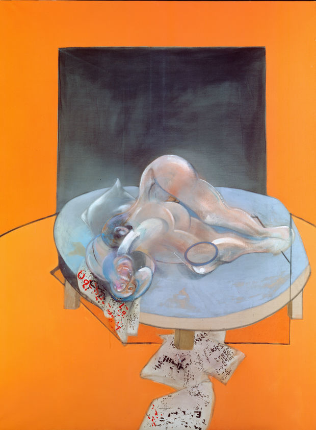 Triptych-Studies of the Human Body, 1979 (centre panel) by Francis Bacon © The Estate of Francis Bacon. All rights reserved, DACS/Artimage 2018. Photo: Prudence Cuming Associates Ltd Triptych-Studies of the Human Body, 1979 (centre panel)