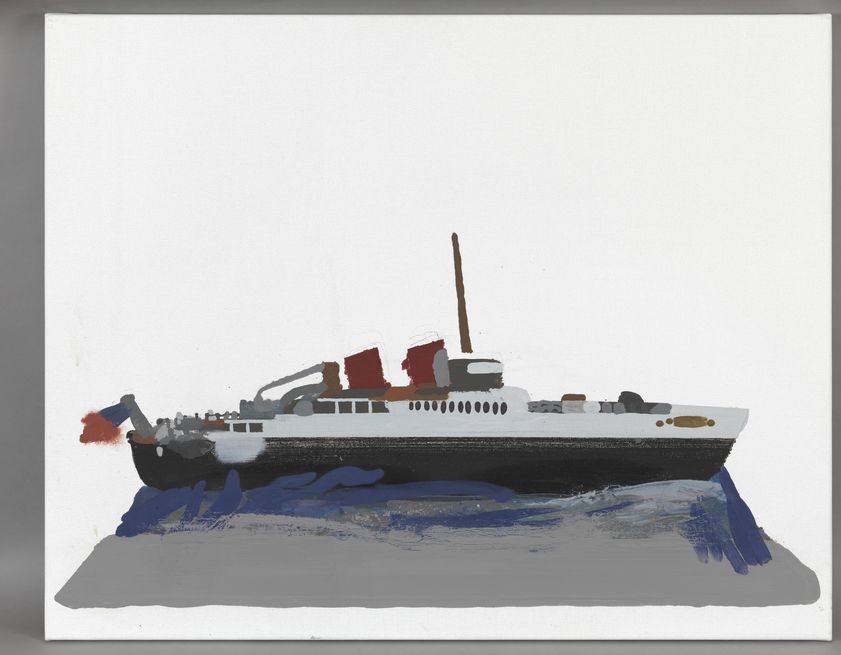Ship, 2012 by Humphrey Ocean © Humphrey Ocean. All rights reserved, DACS/Artimage 2018. Photo: Mike Bruce Ship, 2012